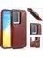 Huawei P40 Kart Yuvaları Için Cüzdan Durumda Çift Manyetik Toka Kickstand Pu (Yurt Dışından) 5