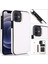 Kart Tutucu Çift Manyetik ile IPhone 12 Mini Kickstand Için Cüzdan Kılıf (Yurt Dışından) 1