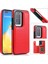 Huawei P40 Kart Yuvaları Için Cüzdan Durumda Çift Manyetik Toka Kickstand Pu (Yurt Dışından) 1