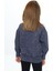 Kız Çocuk Yıkamalı Nakışlı Sweatshirt 4