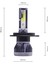 H11 Stili 6500K Yeni Mini H7 H4 Led Ampul Araba Farı H11 H1 H8 H3 H9 Hb3 Hb4 Hi-Lo Işın 80W Lm Otomatik Far Led'Leri Sis Farı (Yurt Dışından) 4