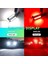 T20 7440 W21W Wy21W Stili Kırmızı 2X Bau15S Py21W Baw Led Bay15D Led Ampul Ters Işıklar Fren Lambası Araba Led Dönüş Sinyali Işığı (Yurt Dışından) 2