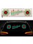 Soğuk Beyaz Led Araç Ön Camı Ses Aktif Ekolayzır Araba Neon El Hafif Müzik Ritim Flaş Lambası Sticker Kontrol Kutusu İle Styling (Yurt Dışından) 5