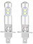2X Hk 100W Süper Beyaz Led Araba Far Ampülleri Sürüş Işık Sis Lambası Oto Aksesuarları Onarım Değiştirme (Yurt Dışından) 2