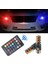 1 Takım 2 Adet T10 W5W Rgb Led Ampul 12Smd Cob Canbus Araba Uzaktan Kumanda İle Flashstrobe Okuma Kama Işık Gümrükleme Işıkları (Yurt Dışından) 2