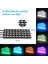Ar Rgb Led Şerit Işık Araba Oto Dekoratif Esnek Renkli Led Şerit Atmosfer Lambası Kiti Uzaktan Kumandalı Sis Lambası (Yurt Dışından) 3