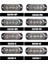Ca268-Wg 4Led Araba Flaş Uyarı Işığı Izgara Yanıp Sönen Arıza Acil Durum Işık Araba Kamyon Römork Işaret Lambası Arabalar Için Led Yan Işık (Yurt Dışından) 5