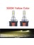 H7 Stili 3000K Altın 2 Adet Yükseltilmiş Led Araba Farları Oto Ampuller H7 H4 H15 Gündüz Çalışan Işık İle Uzun Far Sis Ampul Mini Headlamk 6000K (Yurt Dışından) 1
