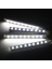 Beyaz 9 Led 4 1 Araba Iç Atmosfer Işıkları Oto Dekoratif Lamba Çakmak Adaptörü Dash Zemin Ayak Şerit Işıkları (Yurt Dışından) 1
