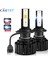 H9 Stili 6000K Soğuk Beyaz Cartnt Lm K 8000K Hb Hb4 H11 H7 Led Ampuller H4 H8 H9 Led Araba Far Ampul Süper Parlak 12V 110W Işıklar (Yurt Dışından) 2