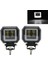 Kumral Tarzı Jvısual 3 Iw Su Geçirmez Yuvarlak Led Angel Eyes Işık Çubuğu 12V 24V 6500K Beyaz Mavifor Motosiklet Offroad Led Çalışma Işığı (Yurt Dışından) 1