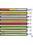 Buz Mavisi Et Araba Styling Çalışma Işıkları 12V Cob Led Drl Sürüş Gündüz Çalışan Işık Şeridi Cob Led Drl Çubuk Çizgili Panel 17Cm (Yurt Dışından) 5