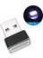 Beyaz Mini Usb Işık Led Modelleme Araba Ortam Işığı Neon Iç Işık Araba Takı (7 Çeşit Açık Renk) (Yurt Dışından) 1