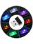 Beyaz Mini Usb Işık Led Modelleme Araba Ortam Işığı Neon Iç Işık Araba Takı (7 Çeşit Açık Renk) (Yurt Dışından) 3
