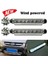 Beyaz Rüzgar Enerjili 8 Led Araba Işık Harici Drl Koşu Işıkları Far Sis Işık Lambası Otomatik Gün Işığı Kablolama Olmadan Rüzgar Enerjisi (Yurt Dışından) 1