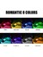36Led Puro Çakmak Otomotiv Iç Dekoratif Işıklar Led Araba Ayak Işığı Led Atmosfer Lambası Ortam Lambası Uzaktan Ses Kontrolü (Yurt Dışından) 3