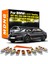 E39 Sedan - 15 Adet Tarzı Beyaz Canbus Bmw Serisi E87 E81 E82 E88 F20 E46 E90 E91 E92 E93 E39 E60 E61 F10 F11 E38 E65 E66 Araba Led Iç Işık Kiti (Yurt Dışından) 4