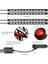 48Led Uygulama Usb Luyoo Neon Led Araba Iç Ortam Ayak Işığı, Usb Kablosuz Uzaktan Müzik Uygulaması Kontrolü İle Otomatik Rgb Atmosfer Dekoratif Lambalar (Yurt Dışından) 2