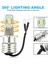 6000 K Stili Beyaz 2X H3 Süper Beyaz Cree Led Far Kiti 100W Lm Sis Sürüş Drl Ampul 6000K (Yurt Dışından) 4