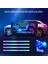 72 Çakmak Niscarda Araba Iç Ortam Işığı Neon Led Şerit Ayak Işıkları Usb İle Uzaktan Müzik Oto Atmosfer Dekoratif Lamba (Yurt Dışından) 5
