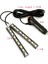 Kırmızı Araba 9 Led Zemin Ayakları Atmosfer Lambası Dekorasyon Lambası Peugeot Için (Yurt Dışından) 2