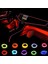 3M Usb Sürücü Stili Turuncu Kırmızı Araba Iç Işık Atmosfer Ortam Işığı Tüp Led Şerit Esnek Neon Lamba Araba Dekorasyonu Için Kızdırma Dize Işık Iç Kısım (Yurt Dışından) 2