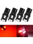4 Adet Kırmızı Katur T10 W5W Led Ampuller Smd Oto Araba Led Dome Haritası Gövde Plaka Işık Lamba Ampul T10 Led Amber Beyaz Aydınlatma (Yurt Dışından) 1