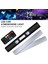 No.2 Boyutu Araba Iç Ortam Işığı 5 Mod Yıldız Atmosfer Lambası Usb Şarj Edilebilir Çok Renkli Otomatik Ev Için Akülü Dekoratif Kubbe Işık (Yurt Dışından) 2