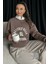 Yarım Fermuarlı Şardonlu Kadın Sweatshirt 1
