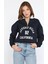 Yarım Fermuarlı Şardonlu Kadın Sweatshirt 3