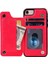 Cüzdan Kılıf IPhone 6/6s Çift Manyetik Toka Pu Deri Kart Yuvaları (Yurt Dışından) 5