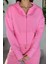 Üç Iplik Şardonlu Kapüşonlu Kadın Sweatshirt 3