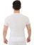 Beyaz Kısa Kollu Compression Body T-Shirt Fitness Body Gym Body Tshirt 2