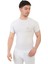 Beyaz Kısa Kollu Compression Body T-Shirt Fitness Body Gym Body Tshirt 1