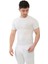 Beyaz Kısa Kollu Compression Body T-Shirt Fitness Body Gym Body Tshirt 3