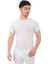 Beyaz Kısa Kollu Compression Body T-Shirt Fitness Body Gym Body Tshirt 4