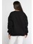 Bisiklet Yaka Üç Iplik Şardonlu Kadın Sweatshirt 3