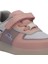 PERLE Çocuk Sneaker Koşu & Yürüyüş Ayakkabısı Beyaz / Pembe 4