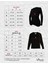 Kaşkorse V Yaka Body Sweatshirt, Fitilli Kumaş, Likralı, Gül Kurusu 5