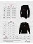 Kaşkorse V Yaka Body Sweatshirt, Fitilli Kumaş Rahat Bluz, Likralı, Okaliptus Badi 4