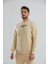 Baskılı Içi Polarlı Unisex Bisiklet Yaka Sweatshirt 2