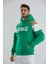 Unisex Relax Fit Rahat Kesim Pamuklu Içi Polarlı Kapüşonlu Sweatshirt 2