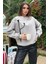 Gül Detaylı Şardonlu Sweatshirt 1