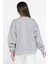 Bisiklet Yaka Oversize Kadın Sweatshirt 1