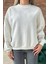 Bisiklet Yaka Oversize Kadın Sweatshirt 3