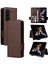 Samsung Galaxy Z Için Flip Case Fold 6 Kart Yuvaları Tutucu Manyetik Yan Pu (Yurt Dışından) 1