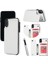 Cüzdan Kılıf IPhone X/xs Kickstand Kart Yuvaları ile Pu Deri Kart (Yurt Dışından) 1