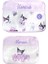 Sanrio Lisanslı Seyahat Çantası (2 Adet) - Kuromi 2