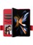 Samsung Galaxy Z Için Flip Case Fold 6 Kart Yuvaları Tutucu Manyetik Yan Pu (Yurt Dışından) 4