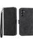 Samsung Galaxy A34 Manyetik Kapatma Premium Kart Yuvaları Nakit Için Flip Case (Yurt Dışından) 3